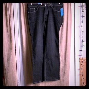 NWT Embellished dark wash stretch jeans